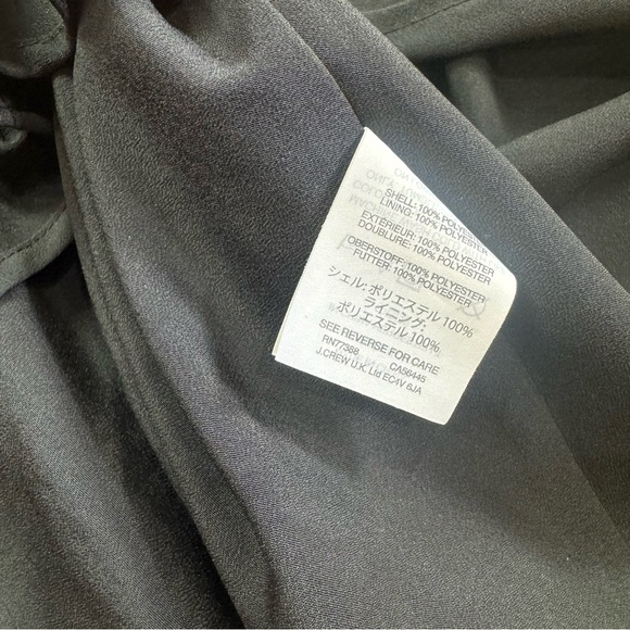 J Crew Mercantile Ruched Waist Dress Size 4 Neon Floral Flounce - Picture 12 of 16